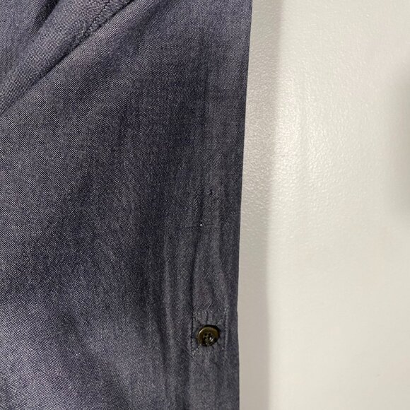 Fjallraven Ovik Long Sleeve Light Chambray Button Up Hike Shirt men's size XL - Picture 5 of 8